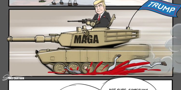 Recap of 2024 in cartoons: February