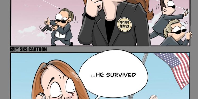 Recap of 2024 in cartoons: July