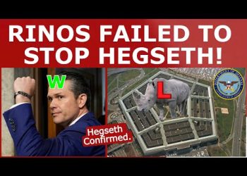 Pete Hegseth CONFIRMED as RINOs Take Yet Another L!