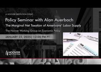 The Marginal Net Taxation of Americans’ Labor Supply | Hoover Institution