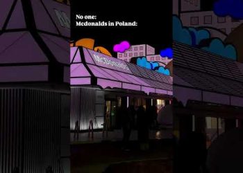 Trippy McDonald’s in Poland
