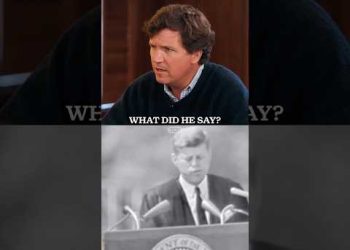 Tucker Reacts to JFK’s Final Moving Speech