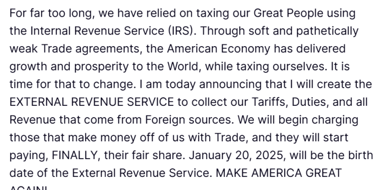 An External Revenue Service?