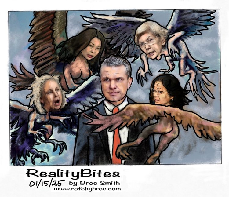 The Harpies Surround Peter