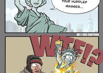 RT by @skscartoon: A nation should only have immigration policies that benefit its citizens