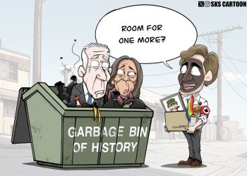 #JustinTrudeau has found his rightful place in history.