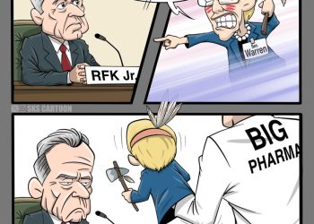 RT by @skscartoon: #ElizabethWarren AKA “Pocahontas” or “Senator Karen” received contributions totaling around $821,941 from the pharmaceutical industry in the 2019-2020 Cycle alone, and now she is acting as their attack dog.