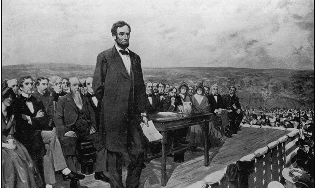 Abraham Lincoln: Gettysburg Address, 1863