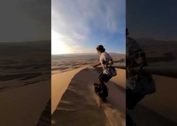 Sandboarding is Crazy