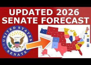Updated 2026 Senate Map Prediction (February 18, 2025)