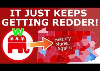 Pennsylvania Is QUICKLY Turning Into a DEEP RED State!