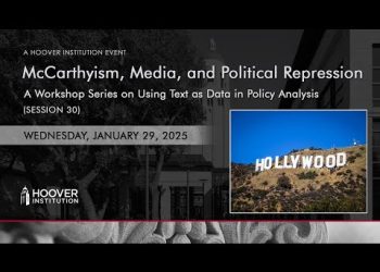 McCarthyism, Media, And Political Repression: Evidence From Hollywood | Hoover Institution
