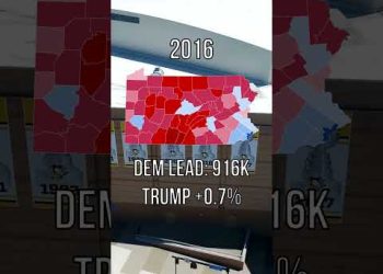 Pennsylvania Is RAPIDLY TURNING RED!