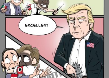 RT by @skscartoon: When it comes to #TradeWars , don’t bring a Knife to a gun fight…