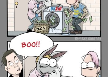 RT by @skscartoon: #USAIDScandal  is being exposed by #DOGE, I have a feeling that this is just the beginning.