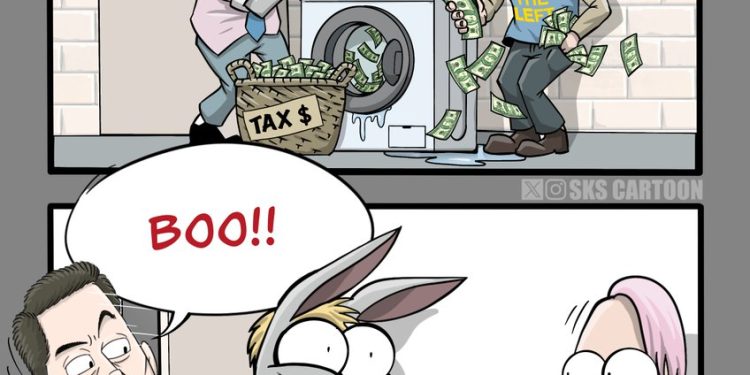 RT by @skscartoon: #USAIDScandal  is being exposed by #DOGE, I have a feeling that this is just the beginning.