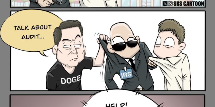 Is there anyone in their right mind who will shed a tear if the #IRS  gets audited by #DOGE?