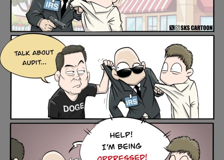 Is there anyone in their right mind who will shed a tear if the #IRS  gets audited by #DOGE?