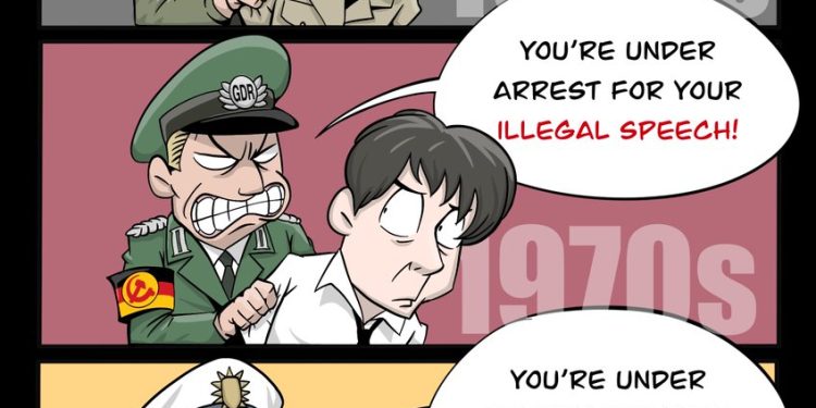 Dear Germany (and Europe), you can’t be pro-censorship and anti-totalitarian at the same time.