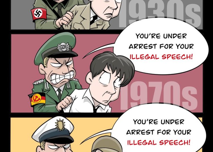 Dear Germany (and Europe), you can’t be pro-censorship and anti-totalitarian at the same time.