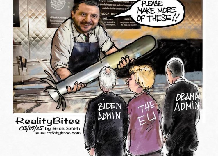 Zelenskyy’s an Arms Dealer