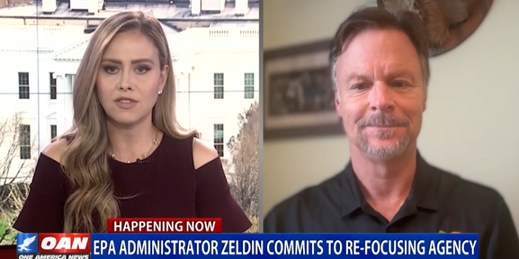 WATCH RUCKER on OAN: EPA Administrator Lee Zeldin launches massive deregulatory actions
