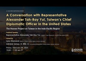 A Conversation With Representative Alexander Tah-Ray Yui | Hoover Institution
