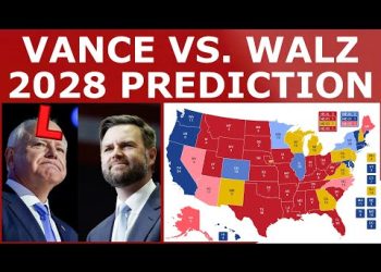 VANCE vs. WALZ! – 2028 Presidential Election Prediction