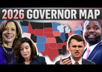 My FIRST EVER 2026 Governor Map Prediction