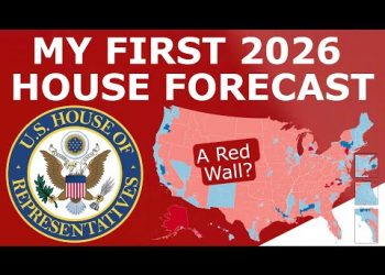 My FIRST 2026 House Map Prediction (March 1, 2025)