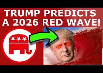 Trump PREDICTS a RED WAVE in the 2026 Midterms!