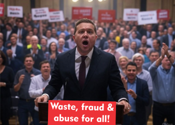 Verse celebrating waste, fraud and abuse added to Socialist anthem