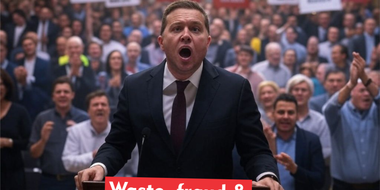 Verse celebrating waste, fraud and abuse added to Socialist anthem