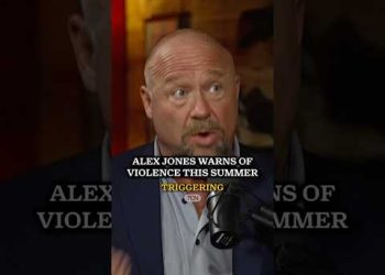 Alex Jones Warns of Political Violence Coming
