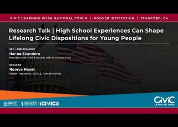 Research Talk | High School Experiences Can Shape Lifelong Civic Dispositions for Young People