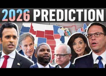 My UPDATED 2026 Governor Map Prediction