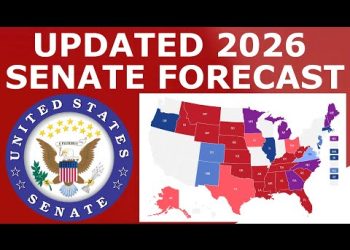 Updated 2026 Senate Map Prediction (April 19, 2025)