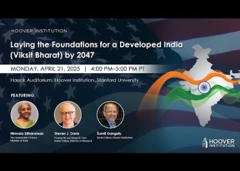 Laying The Foundations For A Developed India (Viksit Bharat) By 2047