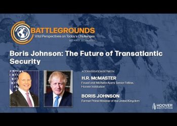 Boris Johnson: The Future Of Transatlantic Security