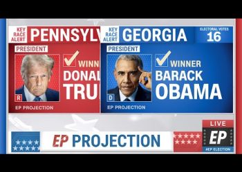 2028 Election Night | Barack Obama v Donald Trump FULL COVERAGE