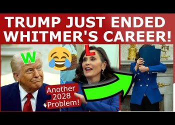 Donald Trump Just ENDED Gretchen Whitmer’s Career!