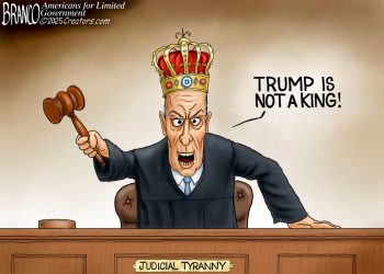 Branco Cartoon – Judicial Tyranny