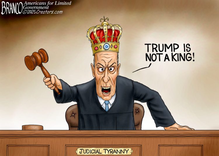 Branco Cartoon – Judicial Tyranny