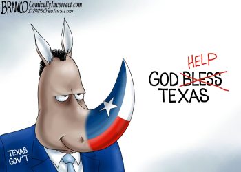 Branco Cartoon – Turning Purple?