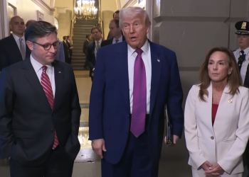 President Trump Rallies House Republicans On Tax Cut And Border Security Bill With Four Votes To Spare