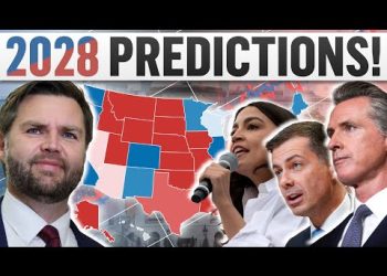 My FIRST 2028 Presidential Election Map Prediction