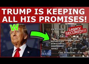 Trump’s LANDMARK Bill Just PASSED the HOUSE!
