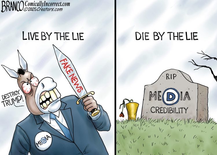 Branco Cartoon – Death By Lies