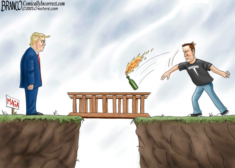 Branco Cartoon – Burning Bridges?