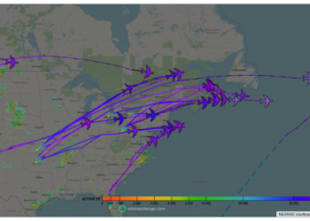 Why Are Large Numbers Of U.S. Air Force KC-135R Stratotankers And KC-46 Pegasus Tankers Flying East Across The Atlantic?